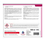 Disinfettante detergente alcolico - senza profumo - 1 lt - Tekna