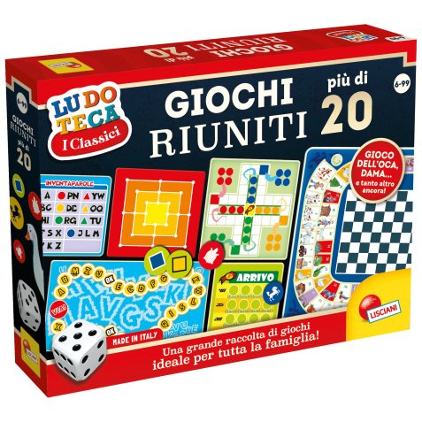 Giochi riuniti + di 20 - Lisciani