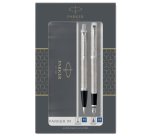 Gift Set DUO - IM stainless steel sfera + stilografica - punta media - Parker