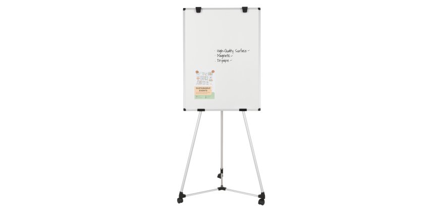 Portablocco magnetico Earth Kyoto - 70 x 100 cm - con base mobile - Bi-Office