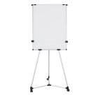 Portablocco magnetico Earth Kyoto - 70 x 100 cm - con base mobile, kit rotolo e bracci estensibili - Bi-Office