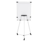 Portablocco magnetico Earth Kyoto - 70 x 100 cm - con base mobile, kit rotolo e bracci estensibili - Bi-Office