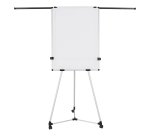 Portablocco magnetico Earth Kyoto - 70 x 100 cm - con base mobile, kit rotolo e bracci estensibili - Bi-Office