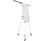 Portablocco magnetico Earth Kyoto - 70 x 100 cm - con base mobile, kit rotolo e bracci estensibili - Bi-Office