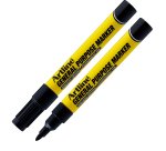 Marcatore permanente - multiuso - punta tonda 1,5 mm - nero - Artline