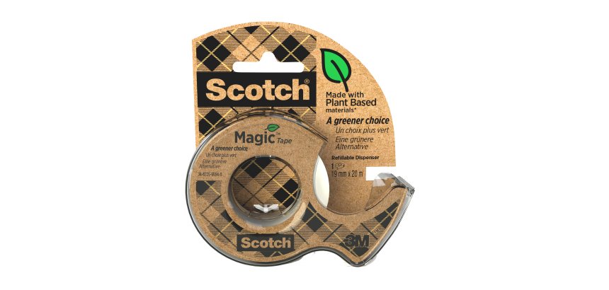 Nastro adesivo in chiocciola Magic 900 - 19 mm x 20 m - acrilico - trasparente - Scotch