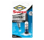 Colla istantanea Super Control - universale - con sistema antigoccia - 5 gr - Bostik