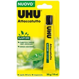 Colla attaccatutto senza solventi - 20 ml - in blister - UHU