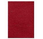 Copertine per rilegatura - A4 - cartoncino groffrato semilpelle - 250 gr - rosso - Fellowes - conf.100 pezzi