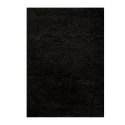 Copertine per rilegatura - A4 - cartoncino groffrato semilpelle - 240 gr - nero - Fellowes - conf.100 pezzi