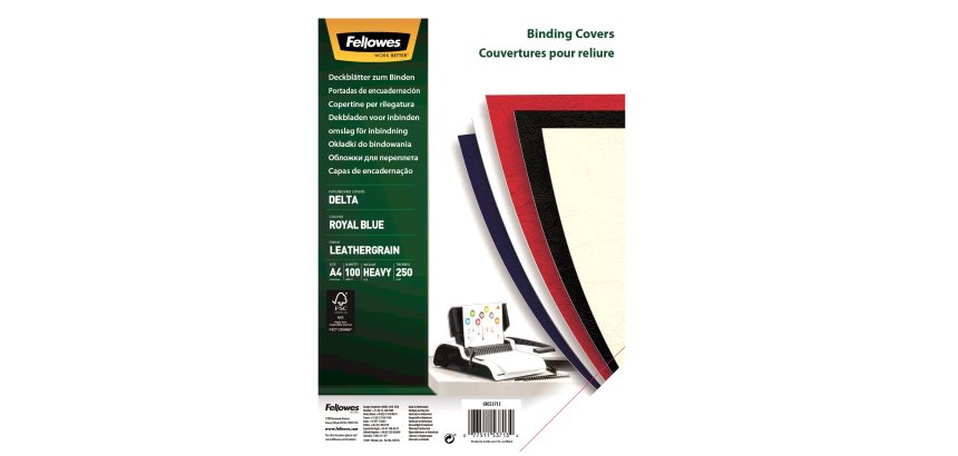 Fellowes Delta A4 Paper Blue 100 pc(s)