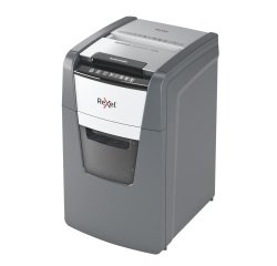 REXEL Distruggidocumenti Optimum Autofeed+ 150M, Taglio Micro, Sicurezza P-5, 150 Fogli, 44L