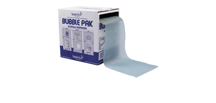 Rotolo a bolle d'aria AirCap Strap ELLRT - pretagliato in 100 fogli - 30 x 50 cm - Sealed air