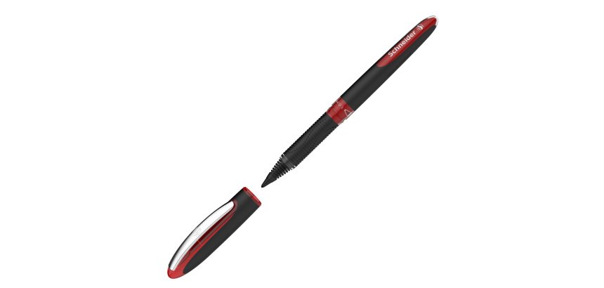 Roller One Sign - punta ultra-smooth 1.0 mm - rosso - Schneider