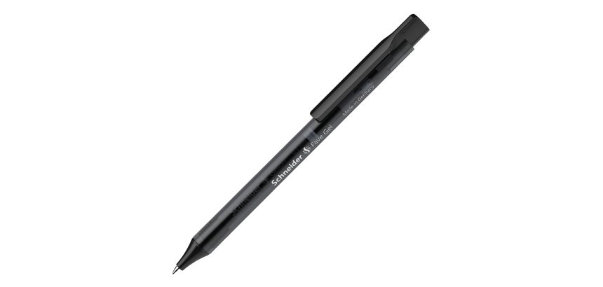 Penna gel Fave a scatto - punta 0.7 mm - nero - Schneider