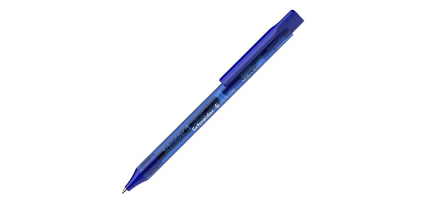 Penna gel Fave a scatto - punta 0.7 mm - blu - Schneider