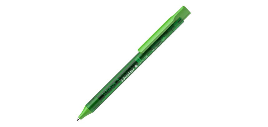 Penna gel Fave a scatto - punta 0.7 mm - verde - Schneider