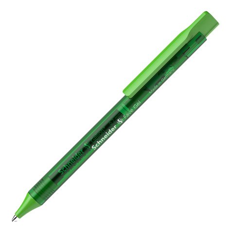 Penna gel Fave a scatto - punta 0.7 mm - verde - Schneider