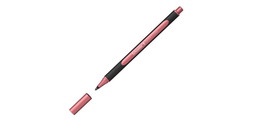 Pennarello Metallic Liner 020 - punta 1,2 mm - rosso - Schneider