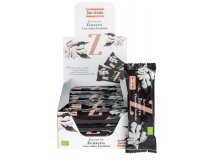 Barretta di riso - zenzero/cioccolato fondente - 30 gr - Fior di loto