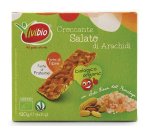 Barretta croccante - arachidi - salato - 120 gr - Vivibio