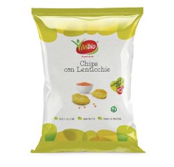 Chips con lenticchie - 35 gr - Vivibio