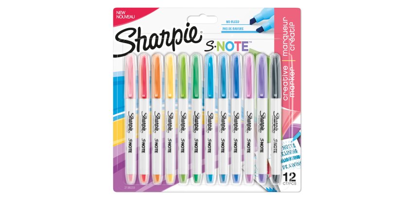 Sharpie 2138233 permanent marker Multicolour 12 pc(s)