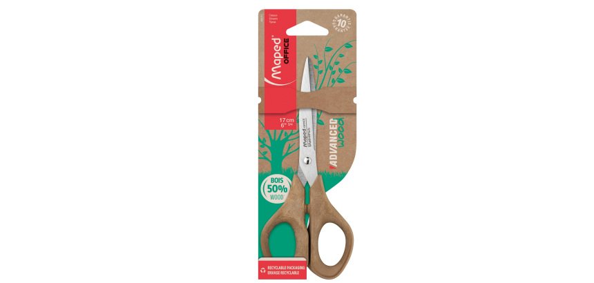 Forbici simmetriche Advanced Wood - 17 cm - Maped
