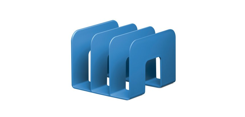 Portacataloghi Eco - 21,5 x 16,5 x 21 cm - azzurro - Durable
