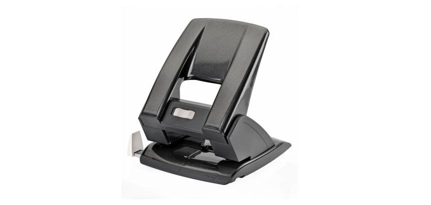 Perforatore Kangaro - 2 fori - max 40 fogli - nero - Iternet
