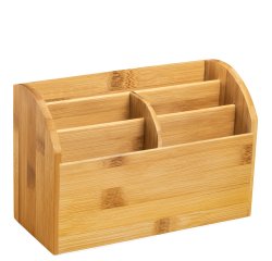 Desk organizer Silva - 100% bambù naturale - Cep