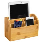 Desk organizer Silva - 100% bambù naturale - Cep