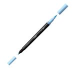 Pennarello Intensity Pastel - dual tip brush - colori assortiti - Bic - conf. 6 pezzi