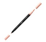 Pennarello Intensity Pastel - dual tip brush - colori assortiti - Bic - conf. 6 pezzi