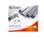 Punti metallici 23/10 - TiTanium - conf. 1000 pezzi
