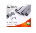 Punti metallici 23/13 - TiTanium - conf. 1000 pezzi