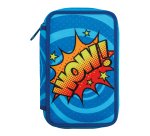 Astuccio 3 zip - 13 x 20 x 7,5 cm - colori e fantasie assortiti - Carioca