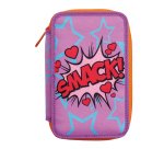 Astuccio 3 zip - 13 x 20 x 7,5 cm - colori e fantasie assortiti - Carioca