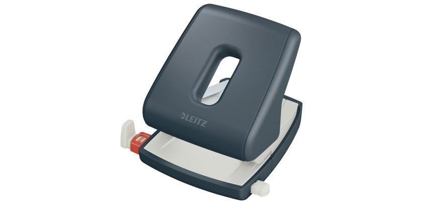 Perforatore Cosy - a 2 fori - grigio - Leitz