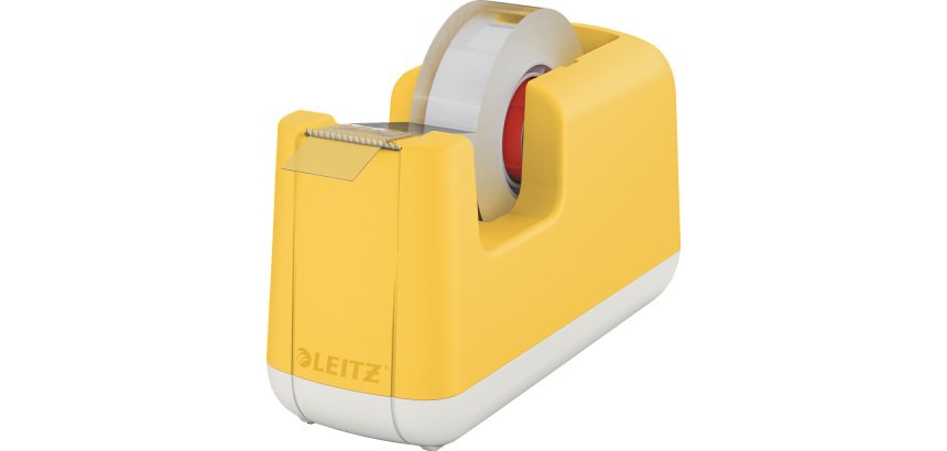Dispenser Cosy - per nastro adesivo - giallo - Leitz