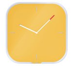 Orologio da parete Cosy - silenzioso - vetro - giallo - Leitz