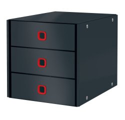Cassettiera Click&Store Cosy - 3 cassetti - grigio - Leitz