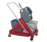 Carrello per pulizie Duo Qo-kart ClassicoTre 30 - 30 L - 42 x 81 x 93cm - Taxon