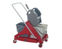 Carrello per pulizie Duo Qo-kart ClassicoTre 30 - 30 L - 42 x 81 x 93cm - Taxon