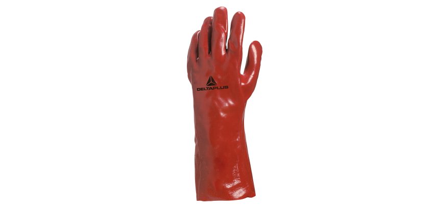 Guanti Deltaplus 7335 in PVC taglia 10