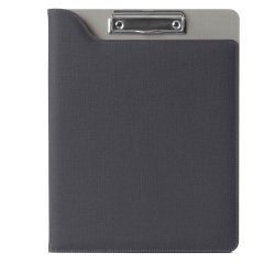 Portablocco Meet - con molla - 31 x 25 x 1,5 cm - grigio - InTempo