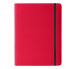 Portablocco Meet - con elastico - 31 x 25 x 1,4 cm - rosso - In Tempo