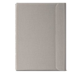 Portablocco Meet - con alette magnetiche - 31 x 25 x 1,4 cm - grigio - In Tempo