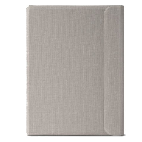 Portablocco Meet - con alette magnetiche - 31 x 25 x 1,4 cm - grigio - In Tempo