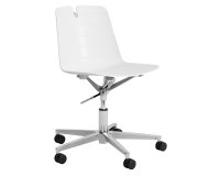 Seduta Home/Office Mindy MNGP - senza braccioli - bianco - Unisit